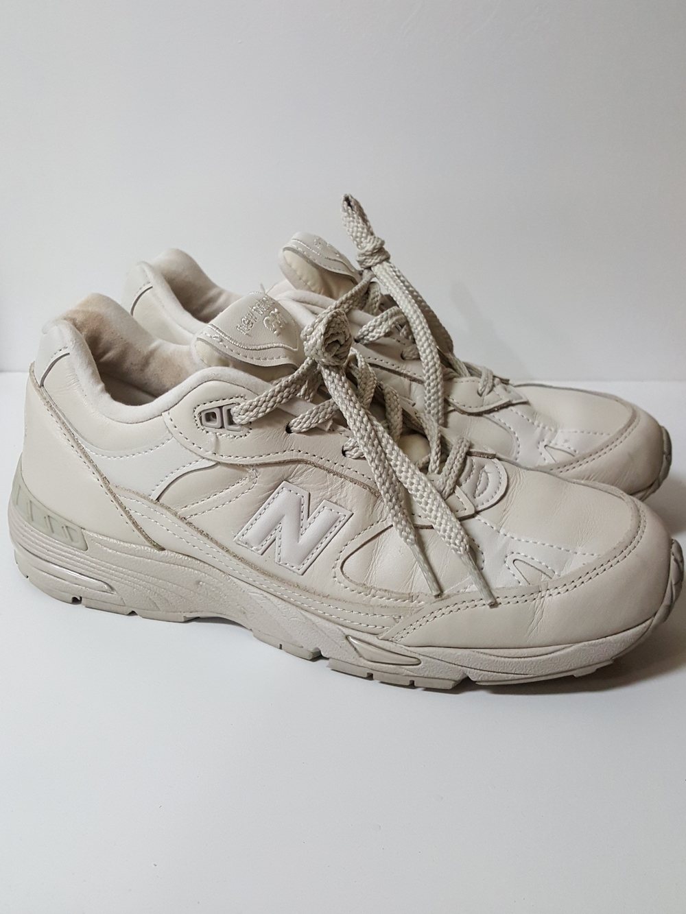 New Balance 991 Sz 7.5 Contemporary Luxe Blush Nude Tan Made in England Shoes